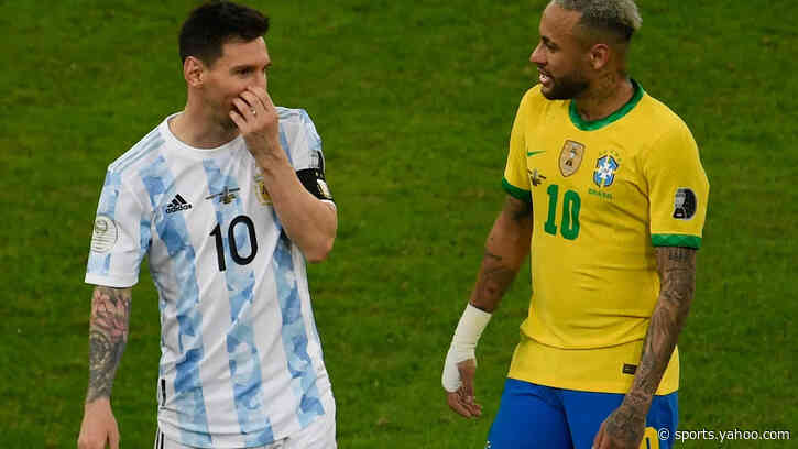 Neymar before Messi's Argentina farewell: Honoured to make history with you