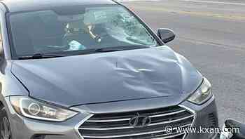 Round Rock student hit by car after driver runs red light, police say