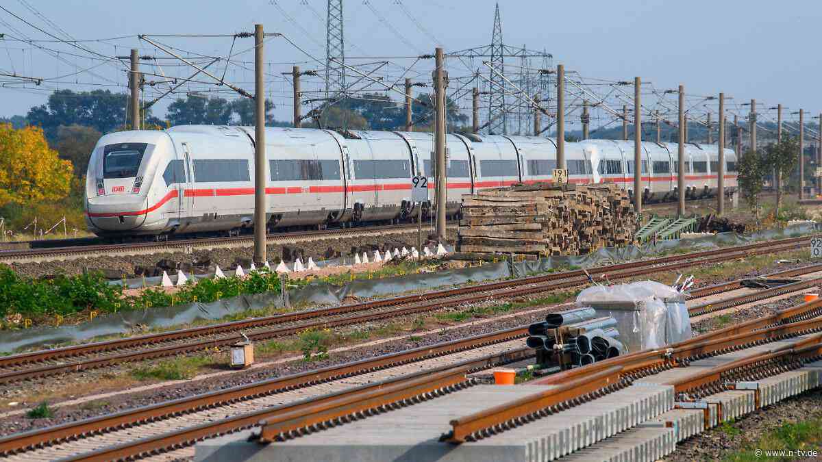 Antrag kommt in den Bundestag: Koalition ebnet Weg für Bahn-Ausbau zwischen Hamburg und Hannover