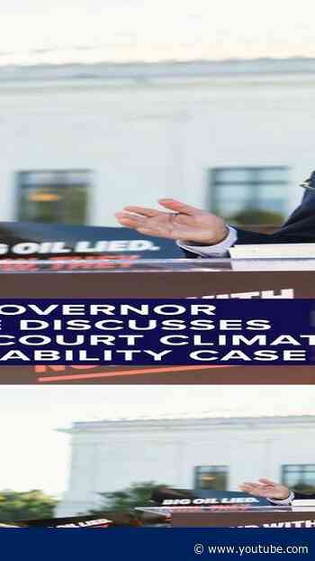 Former governor Jay Inslee discusses Supreme Court climate change liability case