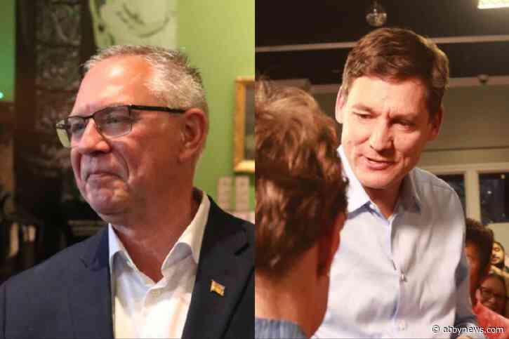 B.C. Conservative, NDP leaders rally election support in Vernon