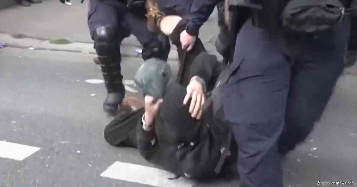 Student protests in France turn violent, leading to thousands of arrests, mostly of teens