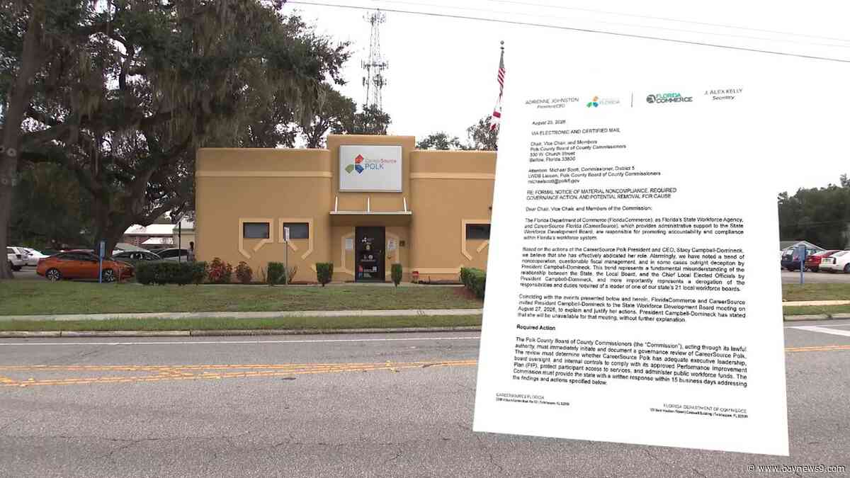CareerSource Polk CEO and board removed after neglect of duty accusations