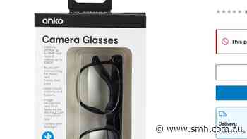 Kmart’s $89 camera glasses removed from sale online amid privacy backlash