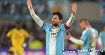 LIVE | Lionel Messi schittert met rake penalty en twee assists in laatste interland voor Argentinië