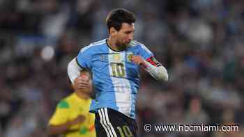 Messi scores and assists twice as Argentina beats Benin in star's farewell