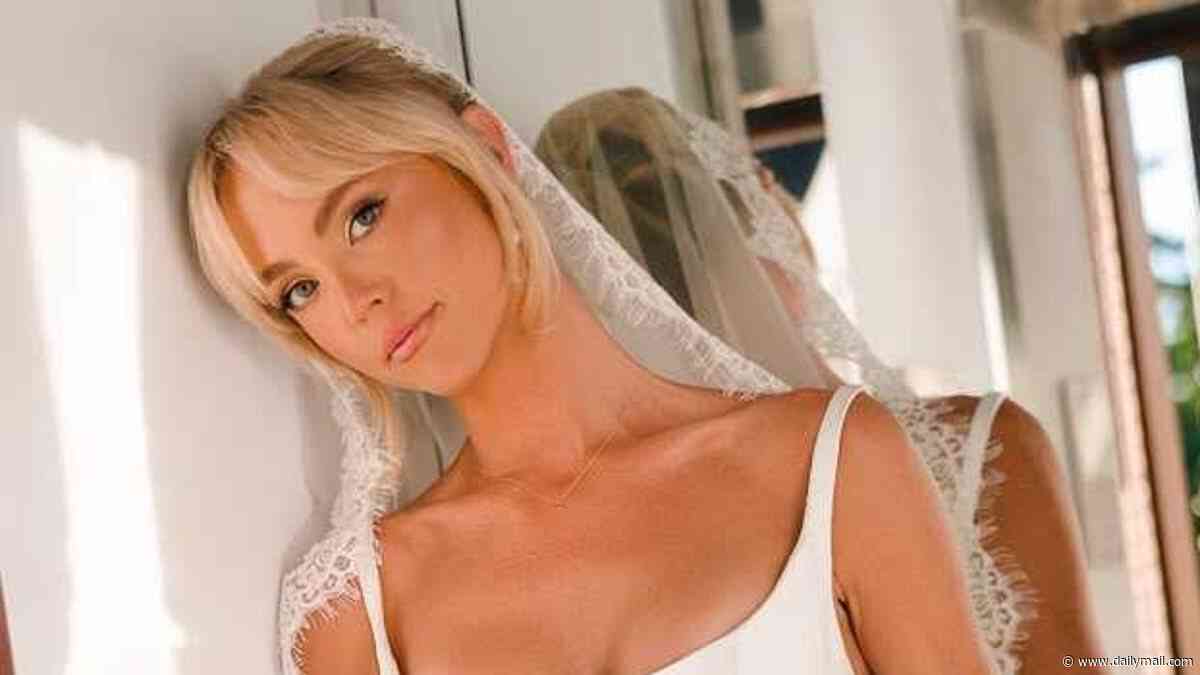 Annie Knight responds to scandal over guest's gross sex joke about her at her wedding to Henry Brayshaw and reveals 'sadness' at her father-in-law not attending  - but insists it has nothing to do with her