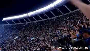Argentina bid farewell to football superstar