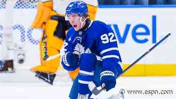 Top pick McKenna picks up 1st NHL goal, assist for Toronto
