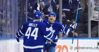 Matthews scores in OT, Leafs top Preds 5-4
