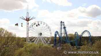 Traumatised children left 'hanging out' UK rollercoaster as sparks fly
