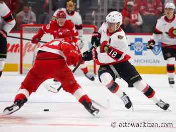 Senators brought back to earth with loss to Red Wings