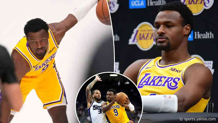 Without LeBron James, Bronny has chance to prove he really belongs