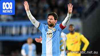 Lionel Messi scores final goal in emotional farewell to Argentina