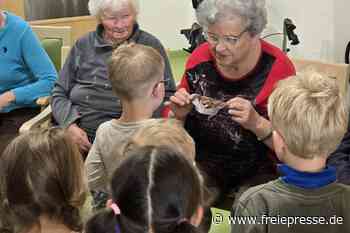 Generationen im Dialog: Kinder zu Gast in der Diakoniestation Dittmannsdorf bei Freiberg