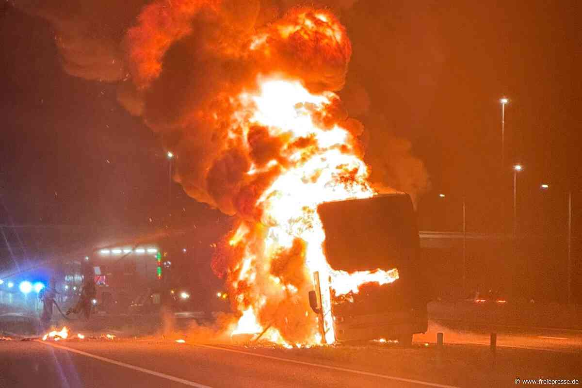 Große Spendenbereitschaft im Erzgebirge nach Busbrand: „Das tut gut“