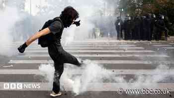 Tear gas in Paris and Marseille as school protests grow across France