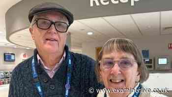 Hospital volunteers who are 'daft as brushes' share secret to 50 years of marriage