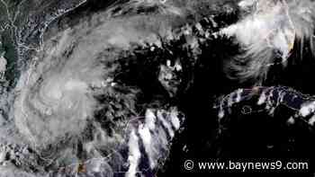 Tropical Depression Nine develops in the Gulf