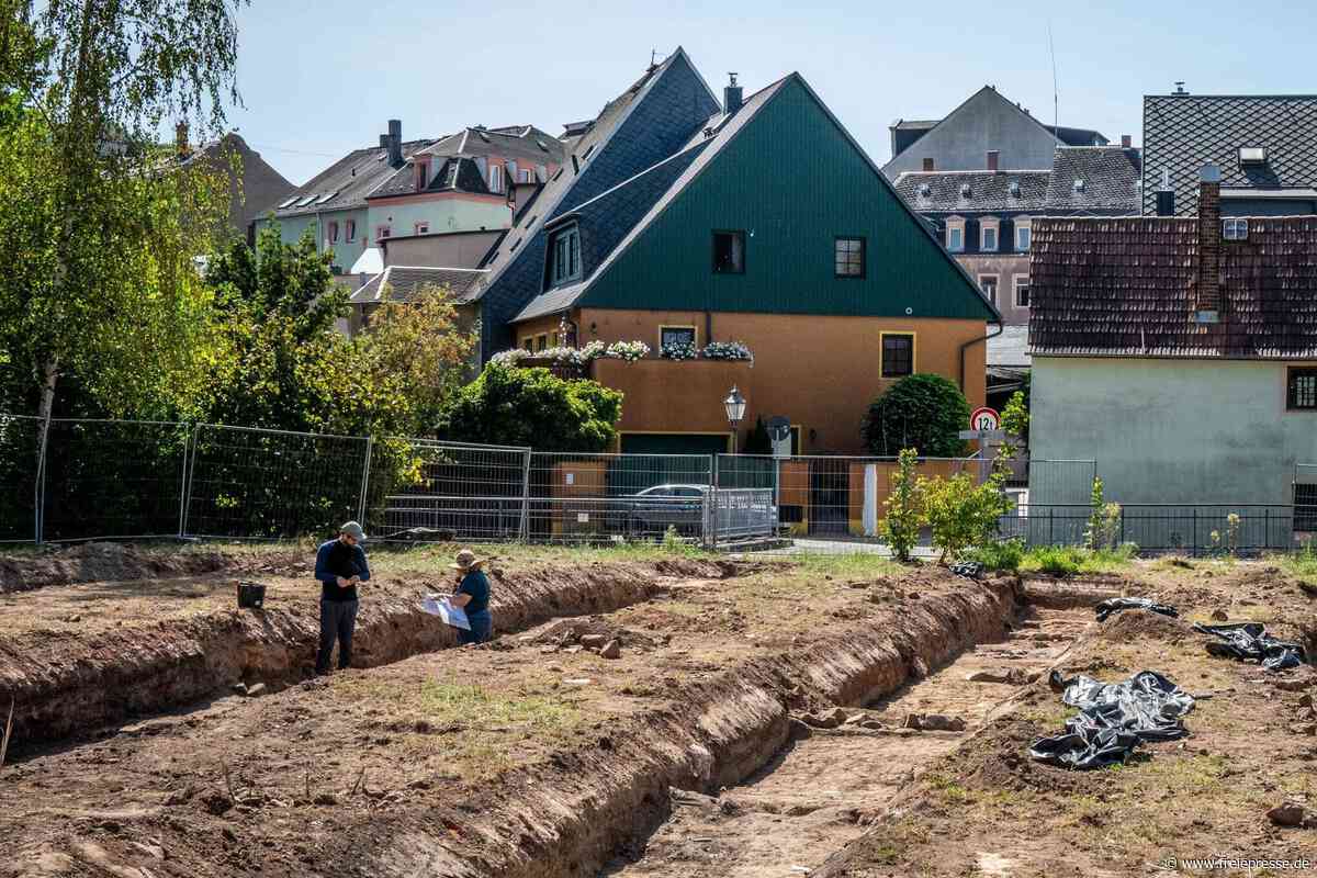 Mittweida: Archäologen entdecken am Rahmenberg erstmals Töpferöfen aus dem Spätmittelalter