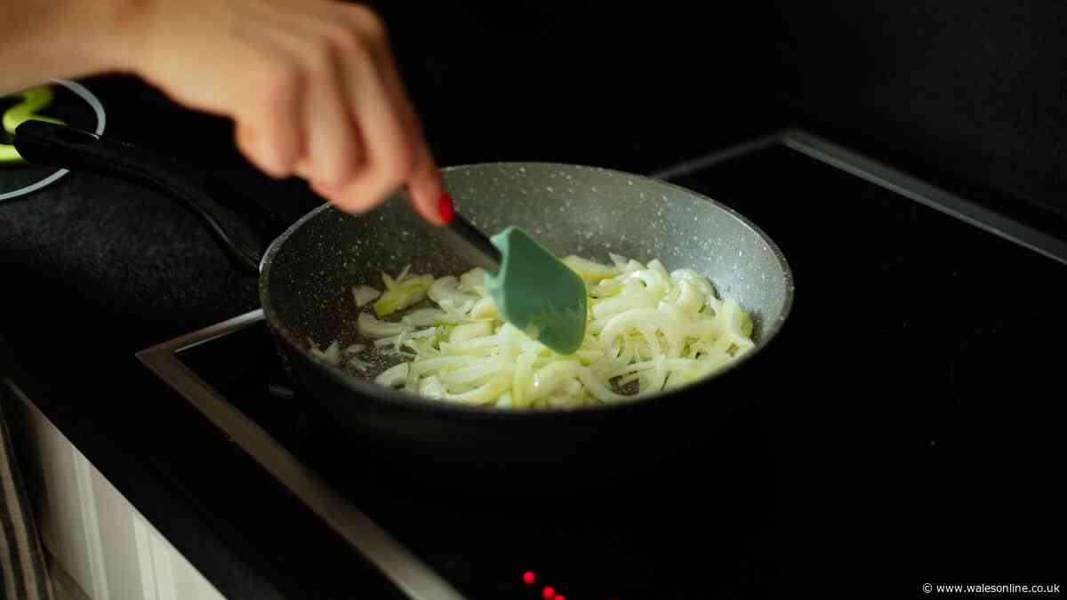 Caramelised onions will cook twice as fast if coated in 65p ingredient