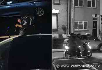 ‘I’m scared to be in my own home’: Mum’s car targeted by balaclava-wearing bikers