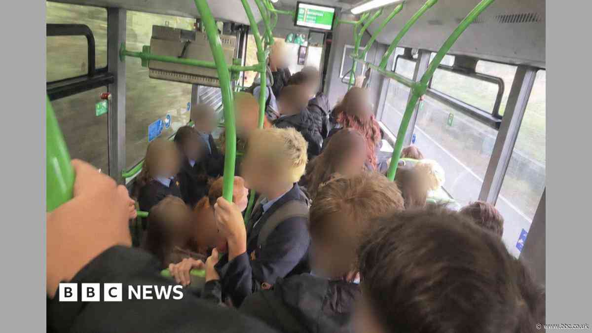 Bus drivers 'should refuse to move' if pupils stand up as &pound;1 fares boost numbers