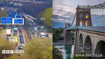 M4 junction closures and new Menai bridge in plans to tackle congestion on Welsh roads