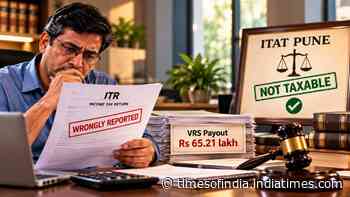Man’s VRS payout of Rs 65.21 lakh taxed as salary; ITAT Pune says it is capital receipt