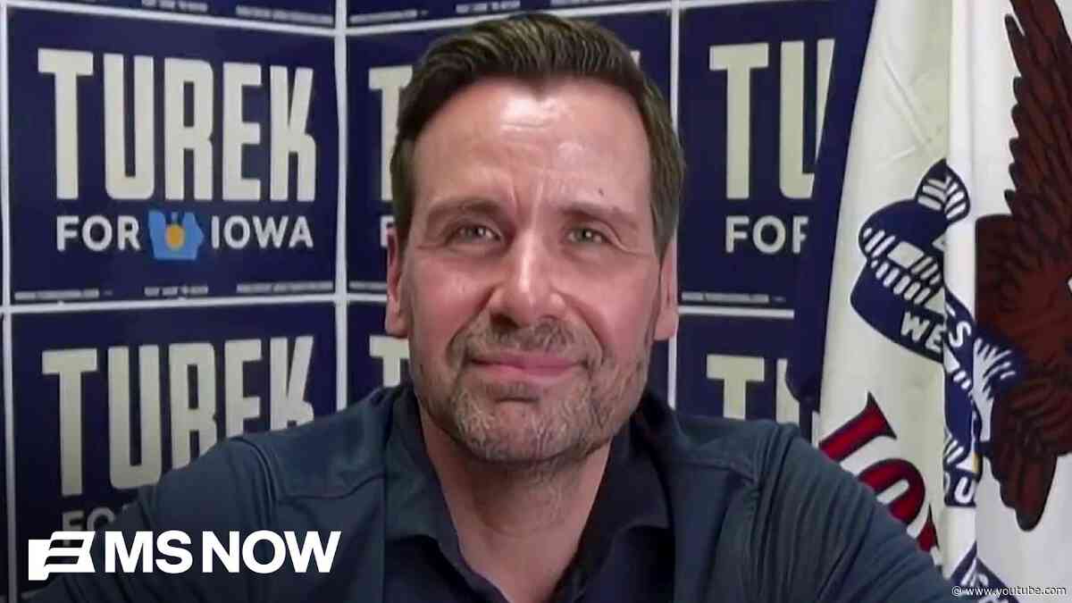 'Iowa is ready for change': Democrat Josh Turek on flipping Iowa's GOP Senate seat