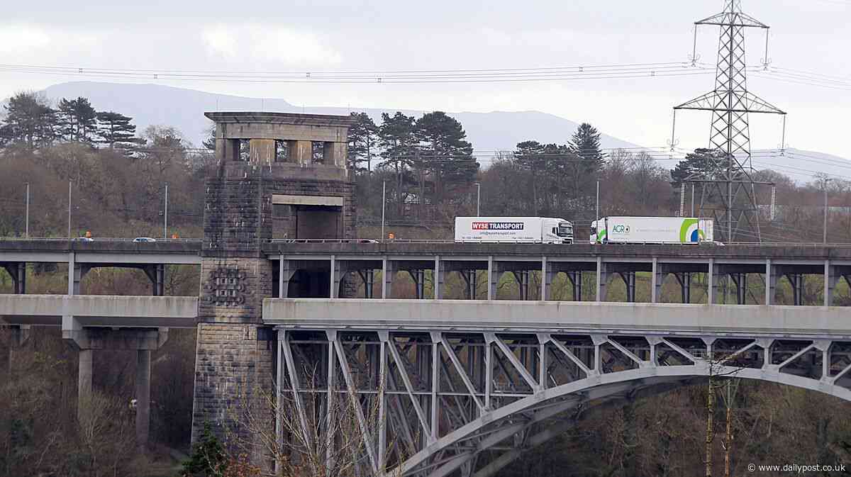 The A55 Britannia Bridge changes and what has been ruled out