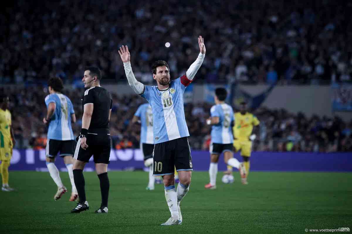 Voetbalwereld eert Messi: prachtige woorden en beelden voor de 'goat'