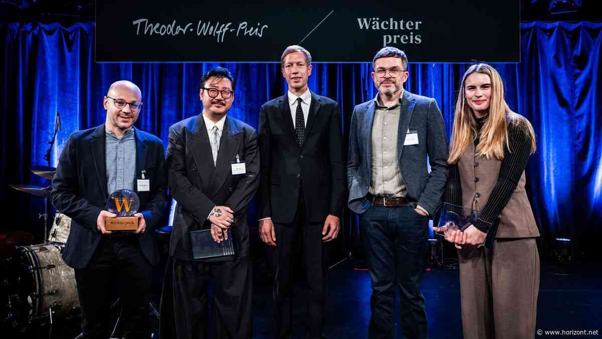 Medienpreise: Starke Geschichten und Recherchen: Theodor-Wolff-Preis und Wächterpreis verliehen