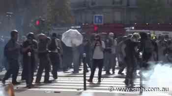 Student protests in France turn violent