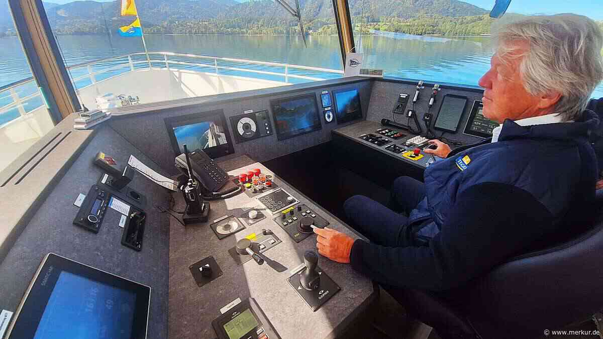 Erstes Elektroschiff am Tegernsee: Bisher problemlos 200 Runden zurückgelegt