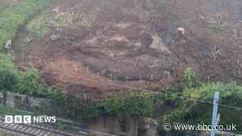 Railway bridge to close for work to stabilise slopes