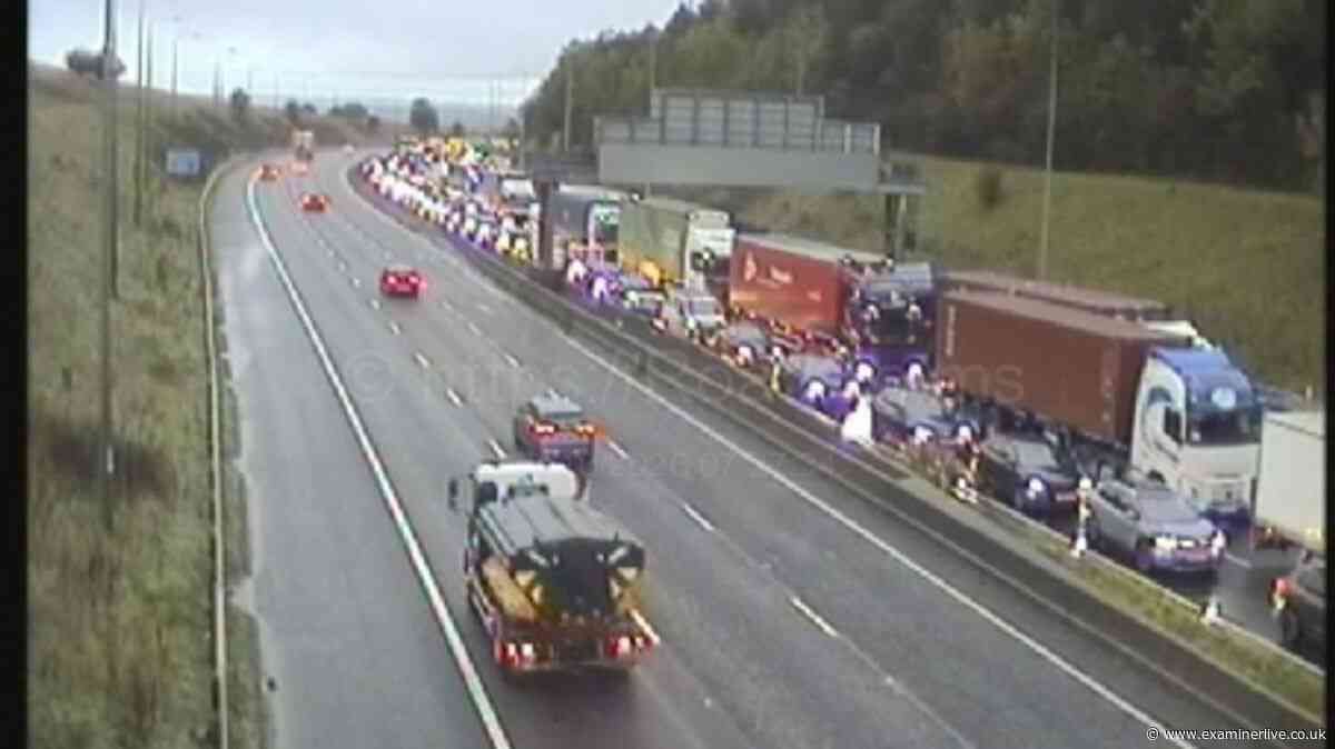 M62 delays LIVE with five miles of gridlocked traffic after crash