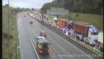 M62 delays LIVE with five miles of gridlocked traffic after crash