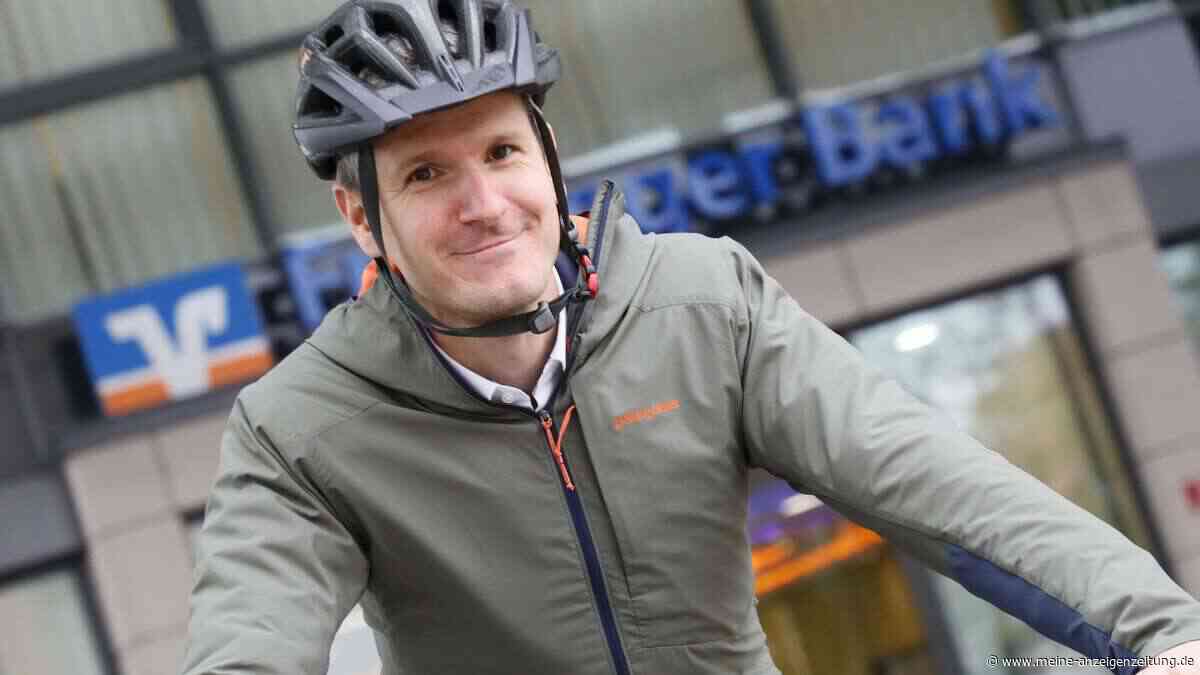 Mit dem Fahrrad in den Vorstand: So tickt der neue Mann der Freisinger Bank
