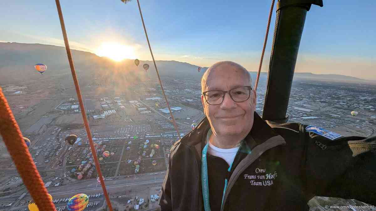 's Werelds grootste ballonspektakel: Frans vliegt tussen 500 luchtballonnen