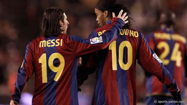 Ronaldinho pays heartfelt tribute to Lionel Messi after Argentina farewell: ‘You made us smile and enjoy football’
