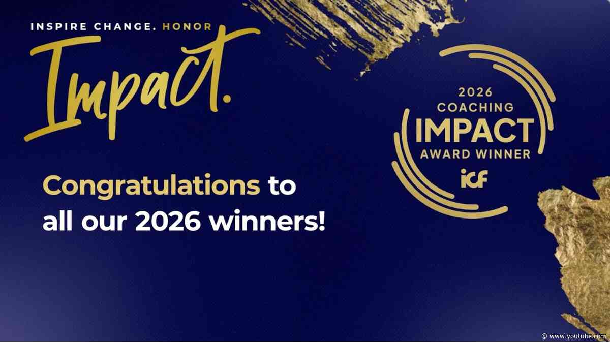 2026 ICF Coaching Impact Awards Ceremony