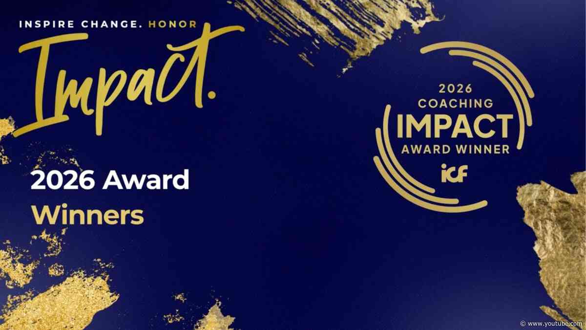 2026 ICF Coaching Impact Award Winners