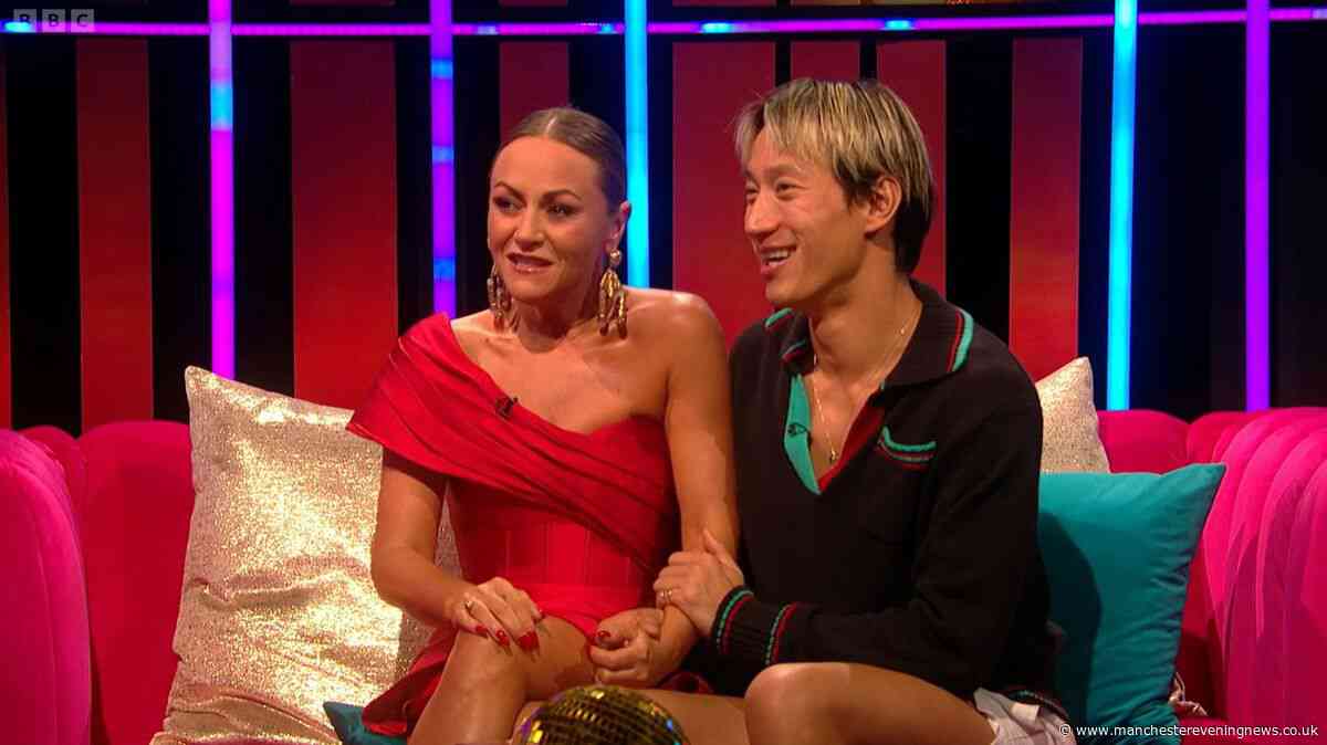 Emotional Strictly star Jaime Winstone supported by Carlos Gu as they speak out on dance-off horror