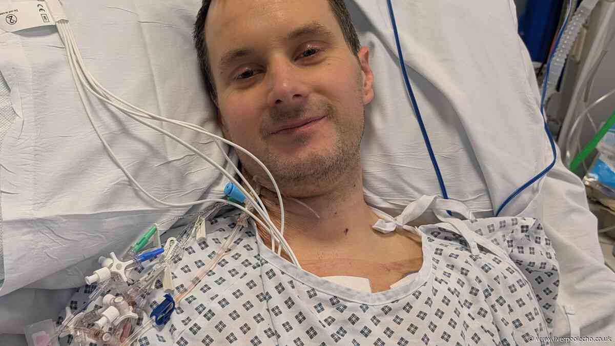 Dad was given two years to live after doctors discovered 'widow-maker'
