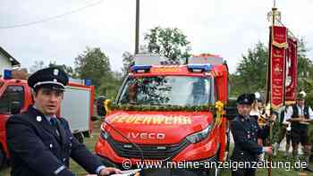Freude bei der Feuerwehr Tünzhausen: Zum ersten Mal gibt‘s ein Fahrzeug mit Wassertank