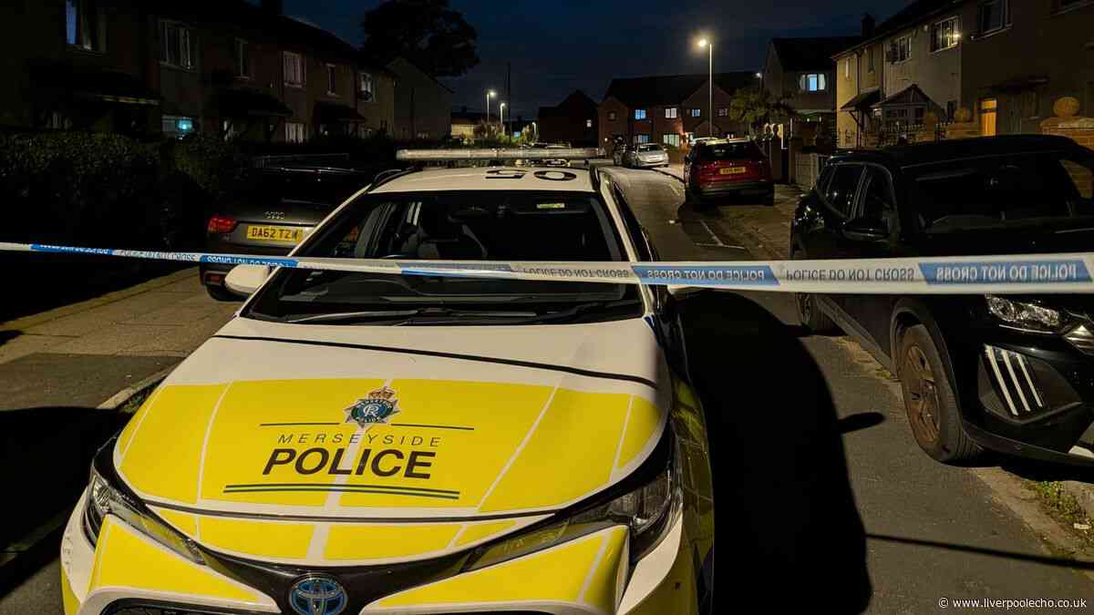 Three arrested after man wounded in Kirkby 'large-scale disturbance'