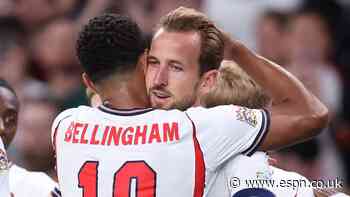 Bellingham: Kane is England's greatest ever