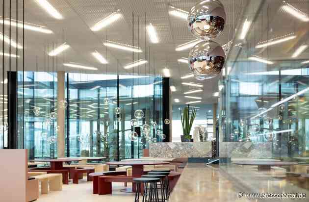 Preisgekrönte Begegnungs- und Arbeitswelten / medi Tower mit dem Deutschen Lichtdesign-Preis 2026 ausgezeichnet