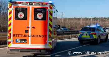 Unfall auf A3 bei Geiselwind: Lkw reißt VW-Bus um